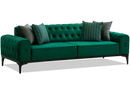 Canapea extensibilă 3 locuri LOTUS 220 cm, Easy clean, Opțiuni culoare