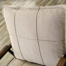 Fotoliu de grădină SIESTA cu perne, Metal, Opțiuni culoare