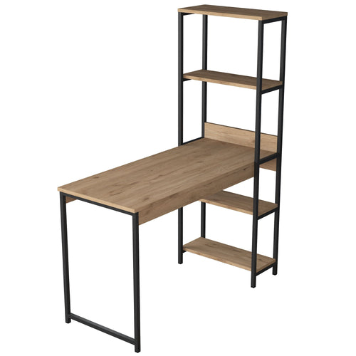 Masă Bucătărie cu rafturi CORA 4 rafturi 50 x 120 cm - Maroom Masă Bucătărie cu rafturi CORA 4 rafturi 50 x 120 cm - Maroom