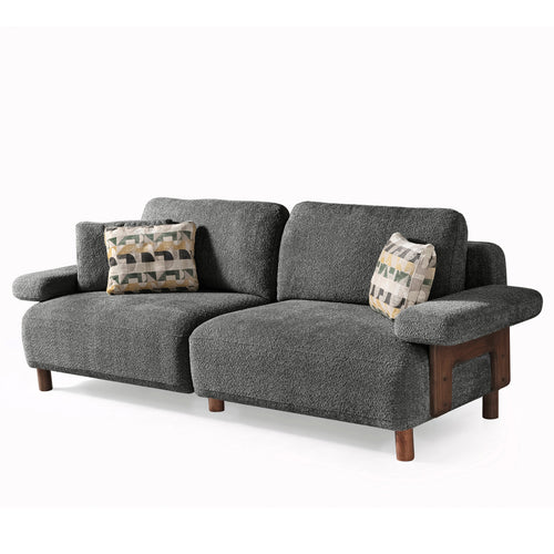 Canapea LAVA  , Țesătură modernă și moale, picioarelor: Lemn Canapea LAVA  , Țesătură modernă și moale, picioarelor: Lemn