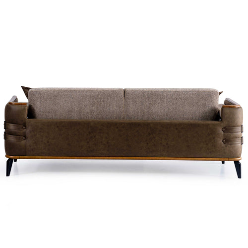 Canapea extensibilă ATHENA 3 locuri 228 cm - Maroom Canapea extensibilă ATHENA 3 locuri 228 cm - Maroom