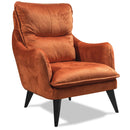 Fotoliu extensibilă GALAXY , Tip material: Catifea exclusivă, Tipul picioarelor: Lemn