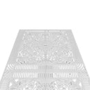 Masa fixa exterior alb SARDEGNA ergonomic și confortabil, ideal pentru terase, grădini, balcoane, cafenele și restaurante. Design elegant, material rezistent la intemperii, ușor de asamblat, protecție UV și durabilitate sporită.