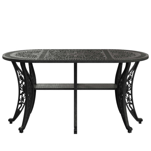 Masa_ovala_fixa exterior negru SARDEGNA ergonomic și confortabil, ideal pentru terase, grădini, balcoane, cafenele și restaurante. Design elegant, material rezistent la intemperii, ușor de asamblat, protecție UV și durabilitate sporită. Masa_ovala_fixa exterior negru SARDEGNA ergonomic și confortabil, ideal pentru terase, grădini, balcoane, cafenele și restaurante. Design elegant, material rezistent la intemperii, ușor de asamblat, protecție UV și durabilitate sporită.