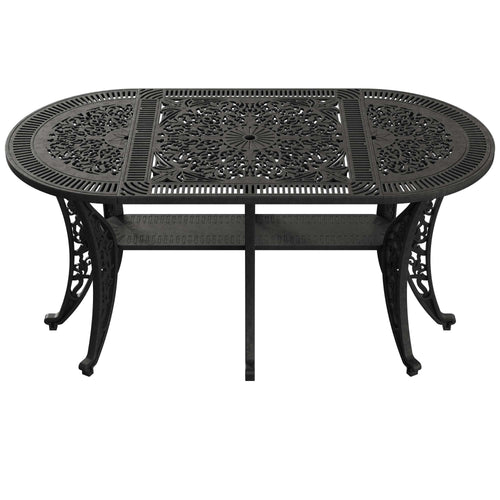 Masa_ovala_fixa exterior negru SARDEGNA ergonomic și confortabil, ideal pentru terase, grădini, balcoane, cafenele și restaurante. Design elegant, material rezistent la intemperii, ușor de asamblat, protecție UV și durabilitate sporită. Masa_ovala_fixa exterior negru SARDEGNA ergonomic și confortabil, ideal pentru terase, grădini, balcoane, cafenele și restaurante. Design elegant, material rezistent la intemperii, ușor de asamblat, protecție UV și durabilitate sporită.