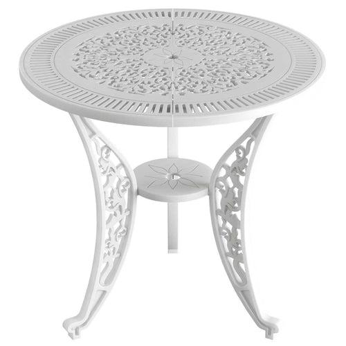 Masa fixa rotunda exterior alb  SARDEGNA ergonomic și confortabil, ideal pentru terase, grădini, balcoane, cafenele și restaurante. Design elegant, material rezistent la intemperii, ușor de asamblat, protecție UV și durabilitate sporită. Masa fixa rotunda exterior alb  SARDEGNA ergonomic și confortabil, ideal pentru terase, grădini, balcoane, cafenele și restaurante. Design elegant, material rezistent la intemperii, ușor de asamblat, protecție UV și durabilitate sporită.