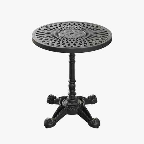 Mas_rotund_exterior_neagra_cu_picioare_de_leu_SARDEGNA,  evidențiind designul ergonomic, materialul durabil și structura rezistentă la intemperii. Ideal pentru spații exterioare precum terase, grădini și cafenele. Mas_rotund_exterior_neagra_cu_picioare_de_leu_SARDEGNA,  evidențiind designul ergonomic, materialul durabil și structura rezistentă la intemperii. Ideal pentru spații exterioare precum terase, grădini și cafenele.