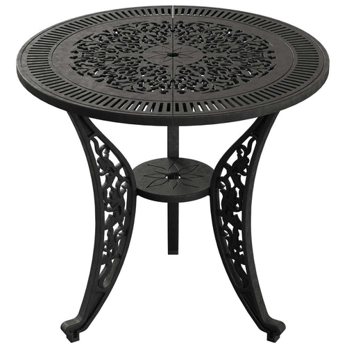 Masa fixa rotunda exterior negru SARDEGNA ergonomic și confortabil, ideal pentru terase, grădini, balcoane, cafenele și restaurante. Design elegant, material rezistent la intemperii, ușor de asamblat, protecție UV și durabilitate sporită. Masa fixa rotunda exterior negru SARDEGNA ergonomic și confortabil, ideal pentru terase, grădini, balcoane, cafenele și restaurante. Design elegant, material rezistent la intemperii, ușor de asamblat, protecție UV și durabilitate sporită.