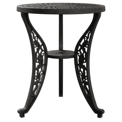 Masa rotunda exterior negru SARDEGNA, evidențiind designul ergonomic, materialul durabil și structura rezistentă la intemperii. Ideal pentru spații exterioare precum terase, grădini și cafenele. Masa rotunda exterior negru SARDEGNA, evidențiind designul ergonomic, materialul durabil și structura rezistentă la intemperii. Ideal pentru spații exterioare precum terase, grădini și cafenele.