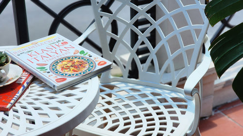 Scaun exterior PALERMO alb, design modern și ergonomic, realizat din material rezistent la intemperii. Perfect pentru spații exterioare, cu protecție UV și durabilitate sporită. Scaun exterior PALERMO alb, design modern și ergonomic, realizat din material rezistent la intemperii. Perfect pentru spații exterioare, cu protecție UV și durabilitate sporită.