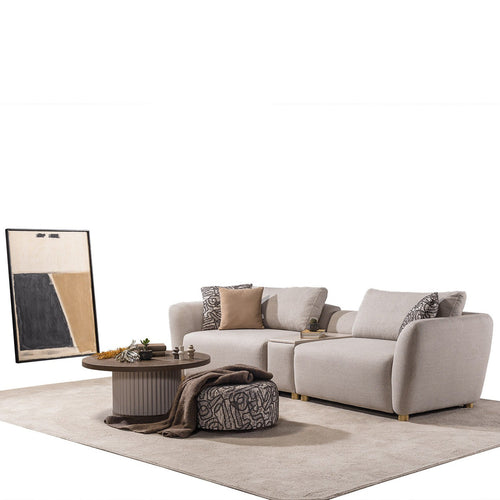 Canapea modulară RUBATO cu modul măsuța 284 cm, Opțiuni culoare Canapea modulară RUBATO cu modul măsuța 284 cm, Opțiuni culoare