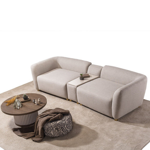 Canapea modulară RUBATO cu modul măsuța 284 cm, Opțiuni culoare Canapea modulară RUBATO cu modul măsuța 284 cm, Opțiuni culoare