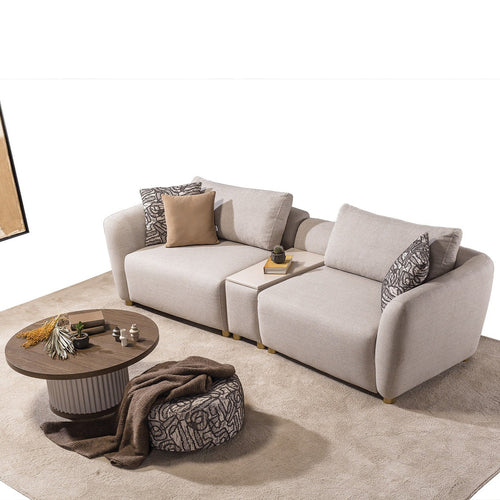 Canapea modulară RUBATO cu modul măsuța 284 cm, Opțiuni culoare Canapea modulară RUBATO cu modul măsuța 284 cm, Opțiuni culoare