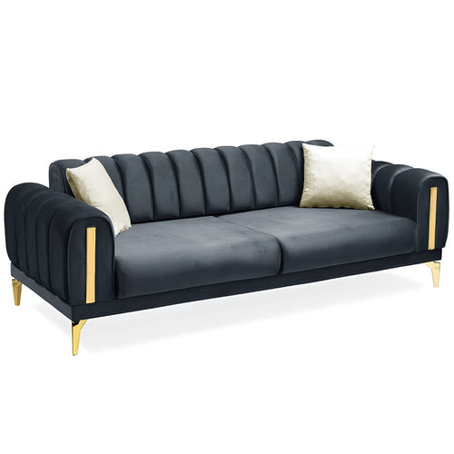 Canapea extensibilă 3 locuri EMERALD NW 215 cm, Easy clean, Opțiuni culoare Canapea extensibilă 3 locuri EMERALD NW 215 cm, Easy clean, Opțiuni culoare