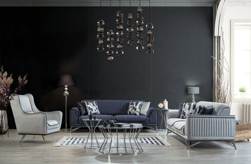 Canapea extensibilă 3 locuri MAGNUM 230 cm, material: Catifea, picioarelor: Metal 2 canapele 1 fotoliu Canapea extensibilă 3 locuri MAGNUM 230 cm, material: Catifea, picioarelor: Metal 2 canapele 1 fotoliu