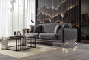 Canapea extensibilă 3 locuri MAGNUM 230 cm, material: Catifea, picioarelor: Metal ,