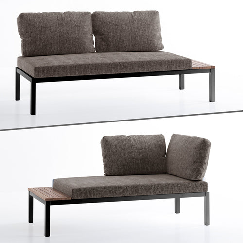 Canapea modulara MORENA pentru grădină, Opțiuni culoare Canapea modulara MORENA pentru grădină, Opțiuni culoare