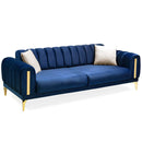 Canapea extensibilă 3 locuri EMERALD NW 215 cm, Easy clean, Opțiuni culoare