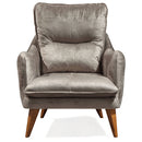 Fotoliu extensibilă GALAXY , Tip material: Catifea exclusivă, Tipul picioarelor: Lemn  , din tafa