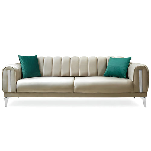 Canapea extensibilă 3 locuri EMERALD NW 215 cm, Easy clean, Opțiuni culoare Canapea extensibilă 3 locuri EMERALD NW 215 cm, Easy clean, Opțiuni culoare