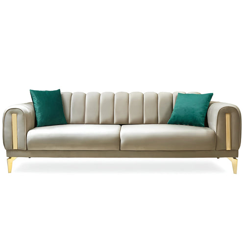 Canapea extensibilă 3 locuri EMERALD NW 215 cm, Easy clean, Opțiuni culoare Canapea extensibilă 3 locuri EMERALD NW 215 cm, Easy clean, Opțiuni culoare