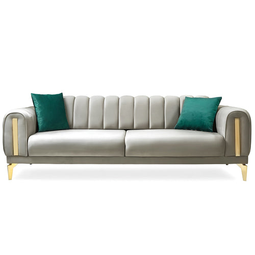 Canapea extensibilă 3 locuri EMERALD NW 215 cm, Easy clean, Opțiuni culoare  Canapea extensibilă 3 locuri EMERALD NW 215 cm, Easy clean, Opțiuni culoare