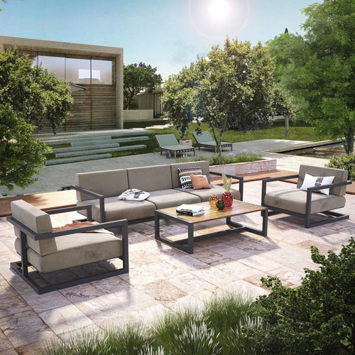 Măsuță cafea de grădină JAZZ 98 x 45 cm, Opțiuni culoare - Maroom Măsuță cafea de grădină JAZZ 98 x 45 cm, Opțiuni culoare - Maroom