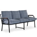 Canapea de grădină 3 locuri SIESTA cu perne, Opțiuni culoare