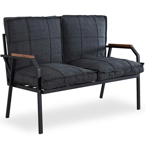 Canapea de grădină 2 locuri SIESTA cu perne, Opțiuni culoare