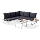 Set mobilier de grădină coltar DOMINO 229 x 229 cm, Opțiuni culoare