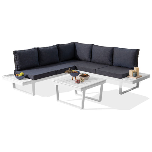 Set mobilier de grădină coltar DOMINO 229 x 229 cm, Opțiuni culoare