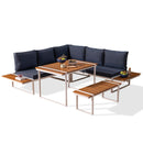 Set mobilier de grădină coltar MARISSA 240 x 240 cm, Opțiuni culoare