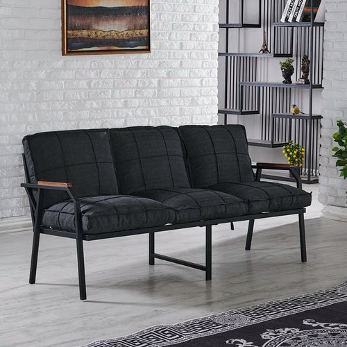 Canapea de grădină 3 locuri SIESTA cu perne, Opțiuni culoare