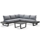 Set mobilier de grădină coltar DOMINO 229 x 229 cm, Opțiuni culoare