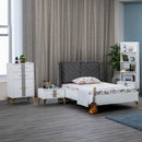 Comodă LOTTO 1 ușă 2 sertare 60 x 110 cm, Alb