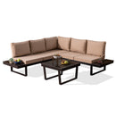 Set mobilier de grădină coltar DOMINO 229 x 229 cm, Opțiuni culoare