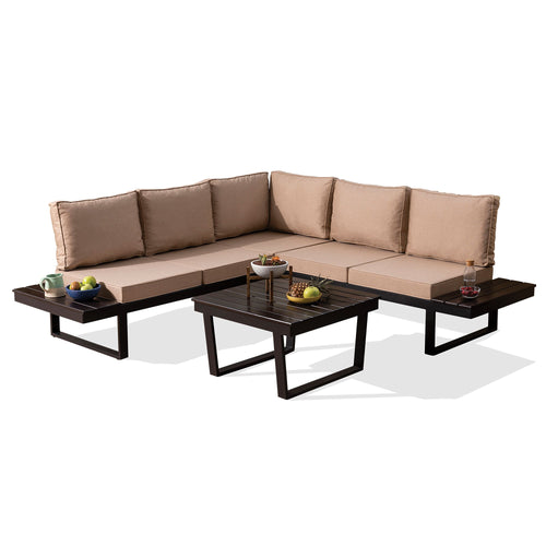 Set mobilier de grădină coltar DOMINO 229 x 229 cm, Opțiuni culoare
