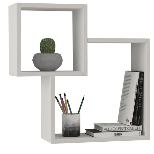 Raft de perete CRASH 58 x 58 cm, Opțiuni culoare