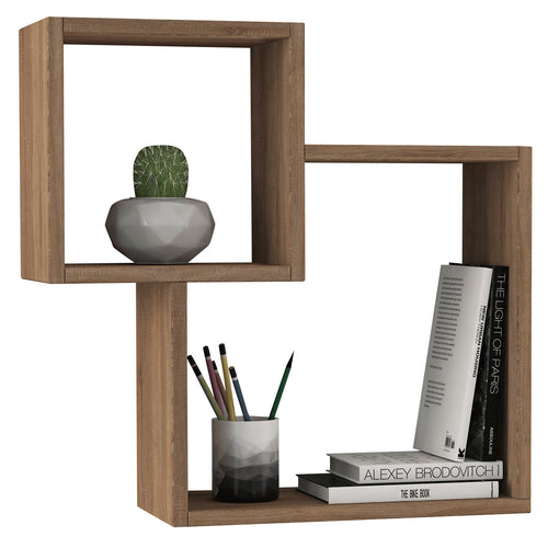 Raft de perete CRASH 58 x 58 cm, Opțiuni culoare