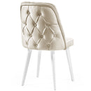 Scaun ELEGANTE-NV, Lemn masiv, Opţiuni culoare