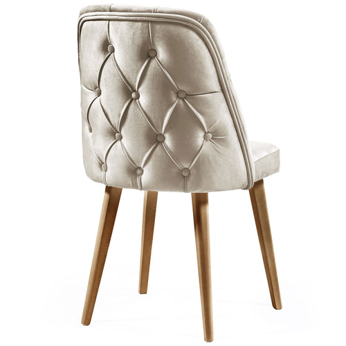 Scaun ELEGANTE-NV, Lemn masiv, Opţiuni culoare