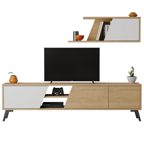 Set comodă TV PROPER 4 uși 180 cm, Opțiuni culoare