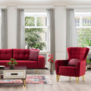 Fotoliu SEMENTA Gold 74 cm, Easy clean, Opțiuni culoare