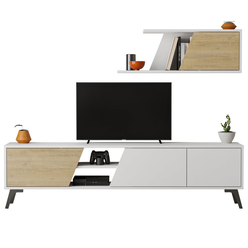 Set comodă TV PROPER 4 uși 180 cm, Opțiuni culoare