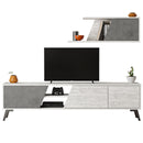 Set comodă TV PROPER 4 uși 180 cm, Opțiuni culoare