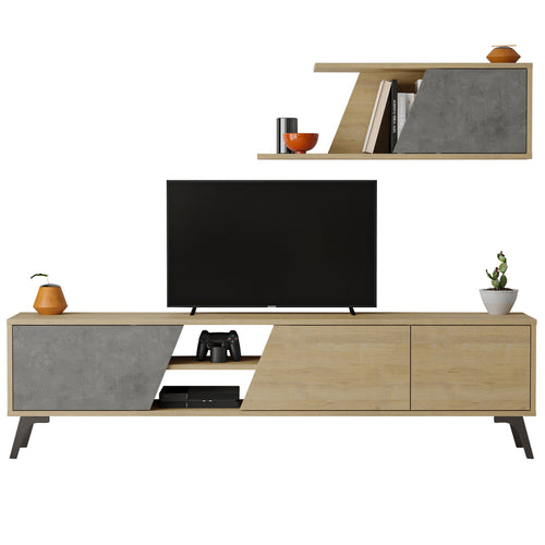 Set comodă TV PROPER 4 uși 180 cm, Opțiuni culoare