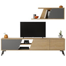 Set comodă TV PROPER 4 uși 180 cm, Opțiuni culoare