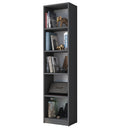 Bibliotecă VICTORIA 5 rafturi 40 x 162 cm, Opțiuni culoare - Maroom