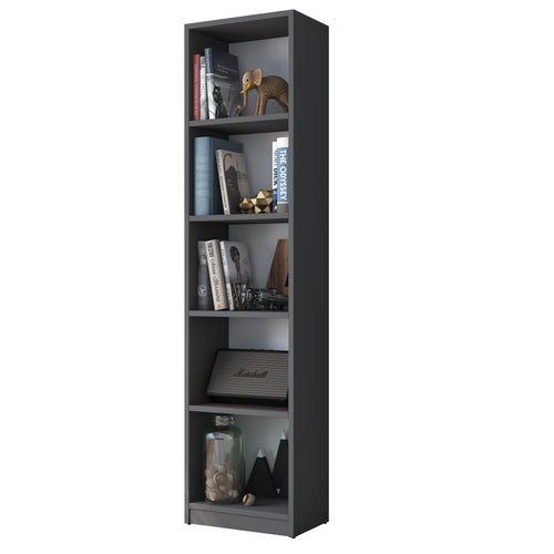 Bibliotecă VICTORIA 5 rafturi 40 x 162 cm, Opțiuni culoare - Maroom