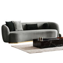 Canapea MUFFIN-MR, Opțiuni culoare, Material : Catifea  Picior&nbsp : Metal Argintiu, Pernă Pentru Spate : Burete moale